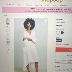 9seed tangier caftan